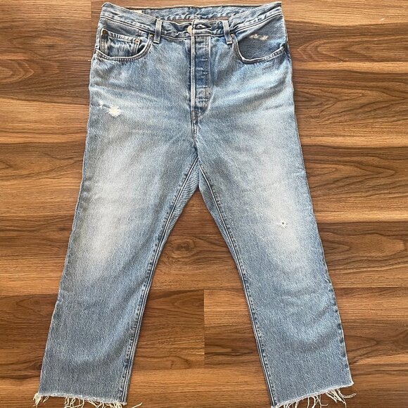 Levi's Vintage High Waisted 501 Denim - Picture 1 of 5